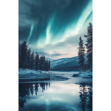 Northern Lights Canvas Canvas
